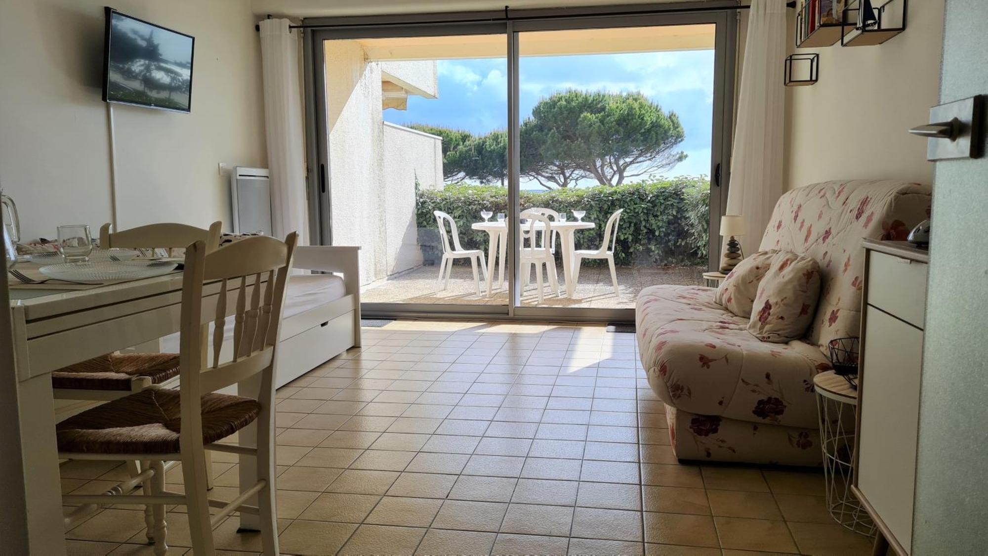 Saint Georges de Didonne - VUE MER pour ce STUDIO COSY en rez-de-chaussée Extérieur photo